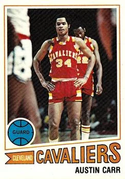 1977-78 Topps Austin Carr #32 card image