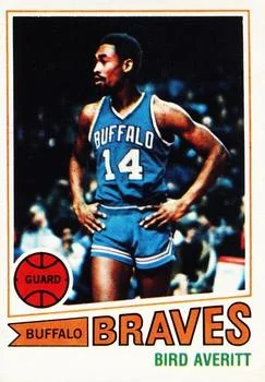 1977-78 Topps Bird Averitt #8 card image