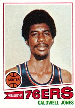 1977-78 Topps Caldwell Jones #34 card image