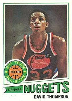 1977-78 Topps David Thompson #60 card image