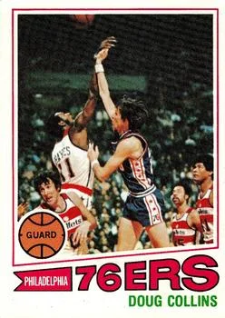 1977-78 Topps Doug Collins #65 card image