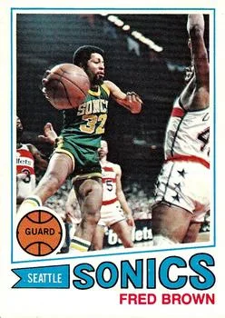 1977-78 Topps Fred Brown #30 card image