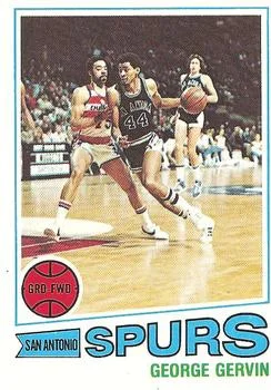 1977-78 Topps George Gervin #73 card image
