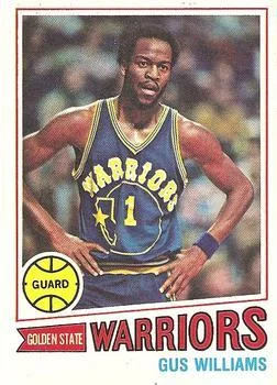 1977-78 Topps Gus Williams #89 card image