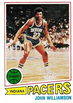 1977-78 Topps John Williamson #44 card image
