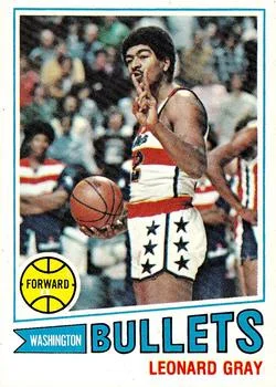 1977-78 Topps Leonard Gray #7 card image