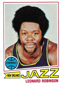 1977-78 Topps Leonard Robinson #74 card image