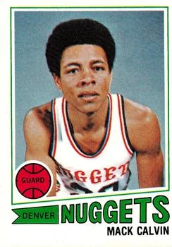 1977-78 Topps Mack Calvin #96 card image