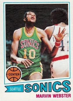 1977-78 Topps Marvin Webster #71 card image