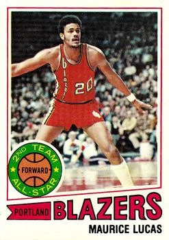 1977-78 Topps Maurice Lucas #80 card image