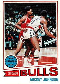 1977-78 Topps Mickey Johnson #86 card image