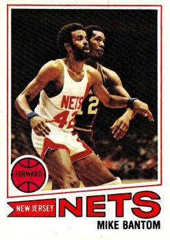 1977-78 Topps Mike Bantom #68 card image