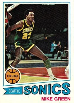 1977-78 Topps Mike Green #99 card image