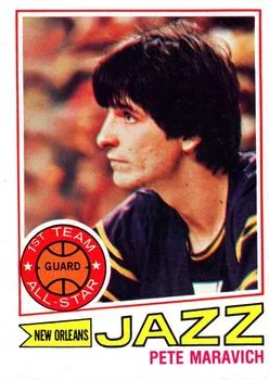 1977-78 Topps Pete Maravich #20 card image