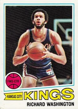 1977-78 Topps Richard Washington #78 card image