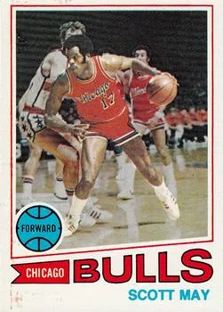 1977-78 Topps Scott May #36 card image