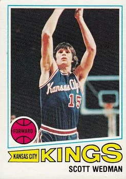 1977-78 Topps Scott Wedman #17 card image
