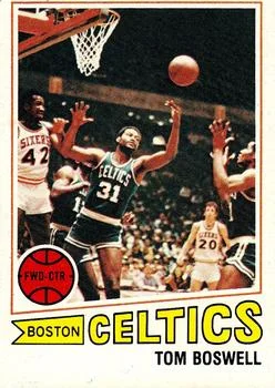 1977-78 Topps Tom Boswell #19 card image