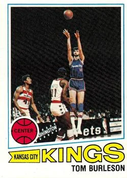 1977-78 Topps Tom Burleson #97 card image