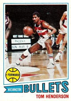 1977-78 Topps Tom Henderson #93 card image