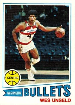 1977-78 Topps Wes Unseld #75 card image