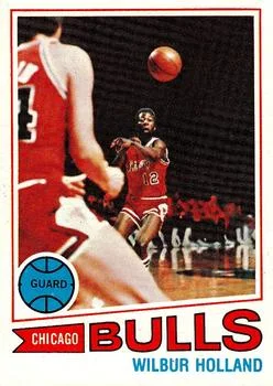 1977-78 Topps Wilbur Holland #53 card image