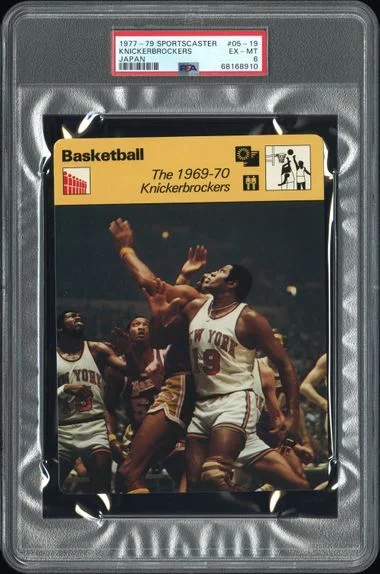 1977-79 Sportscaster Japan Knickerbrockers #05-19 card image
