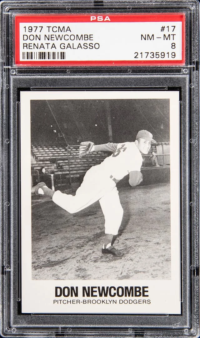 1977 TCMA Renata Galasso Don Newcombe #17 card image
