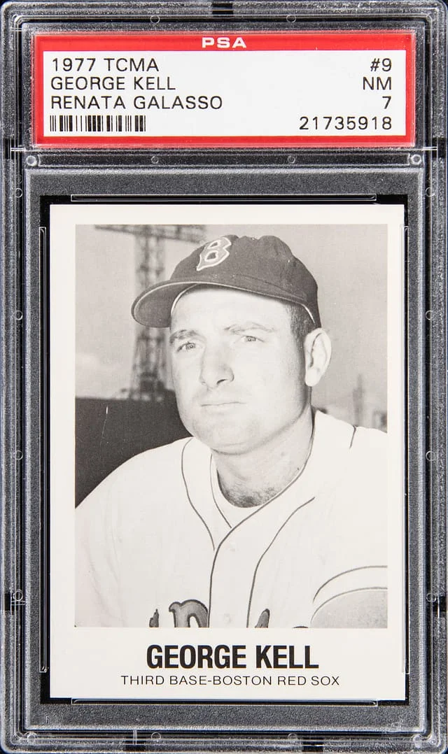 1977 TCMA Renata Galasso George Kell #9 card image