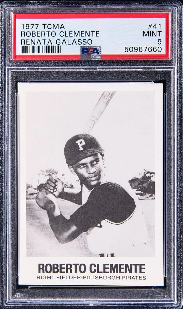 1977 TCMA Renata Galasso Roberto Clemente #41 card image