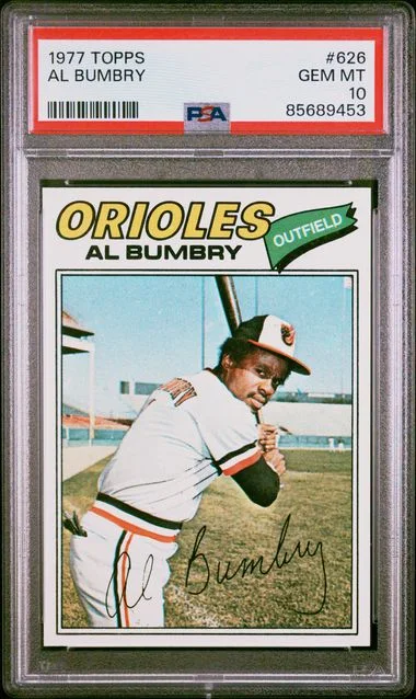 1977 Topps Al Bumbry #626 card image