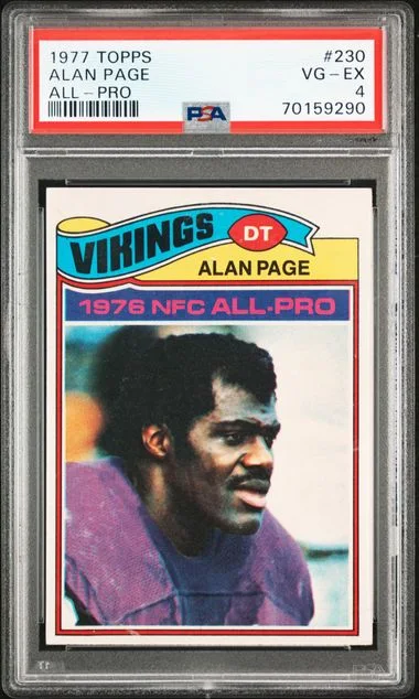 1977 Topps Alan Page All-Pro #230 card image