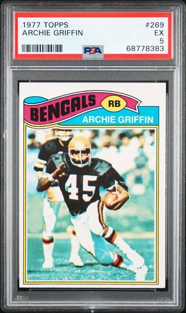 1977 Topps Archie Griffin #269 card image