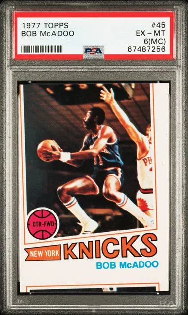1977 Topps Bob Mcadoo #45 card image