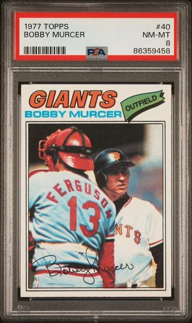 1977 Topps Bobby Murcer #40 card image