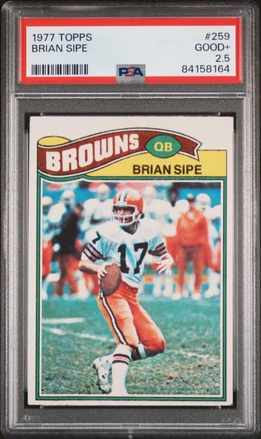 1977 Topps Brian Sipe #259 card image