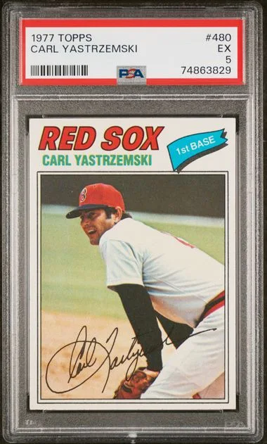 1977 Topps Carl Yastrzemski #480 card image