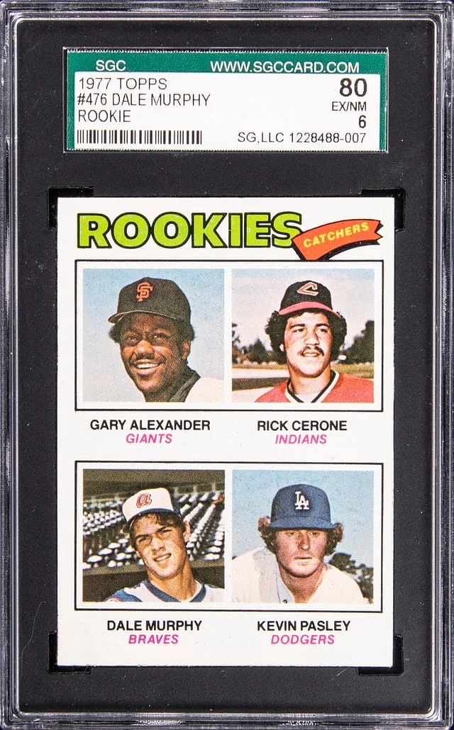 1977 Topps Dale Murphy #476 card image