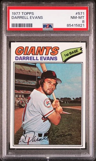 1977 Topps Darrell Evans #571 card image