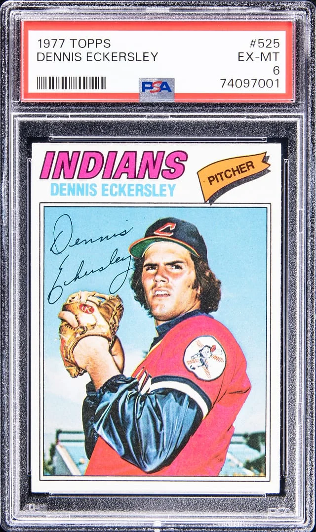 1977 Topps Dennis Eckersley #525 card image