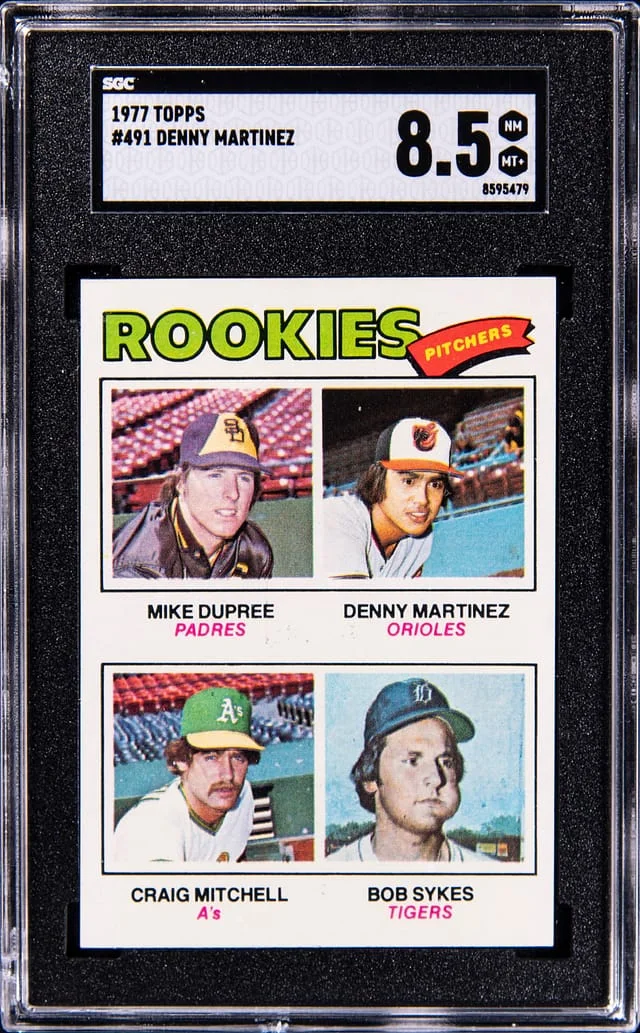 1977 Topps Denny Martinez #491 card image