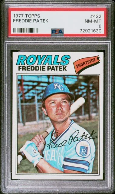 1977 Topps Freddie Patek #422 card image