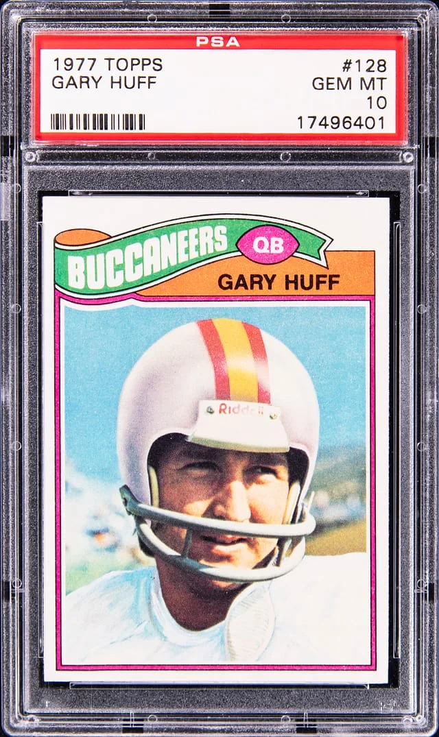1977 Topps Gary Huff #128 card image