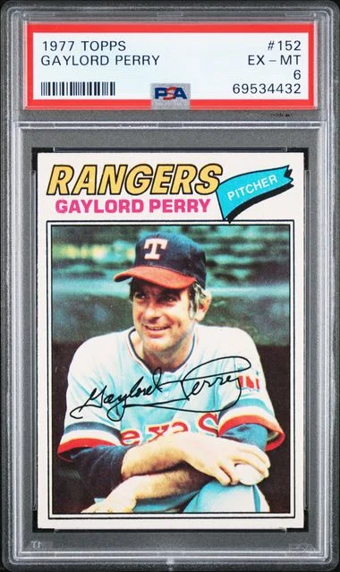 1977 Topps Gaylord Perry #152 card image