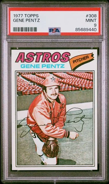 1977 Topps Gene Pentz #308 card image