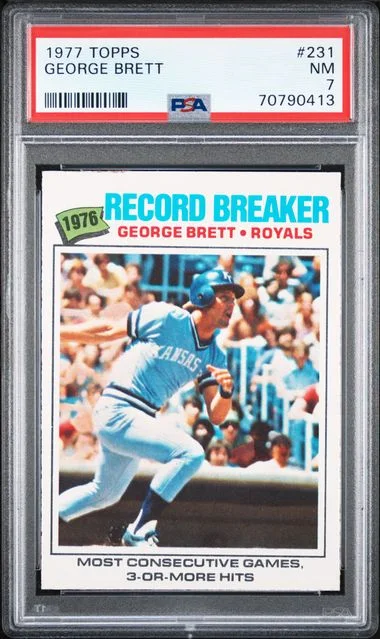 1977 Topps George Brett #231 card image