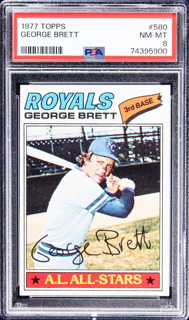 1977 Topps George Brett #580 card image