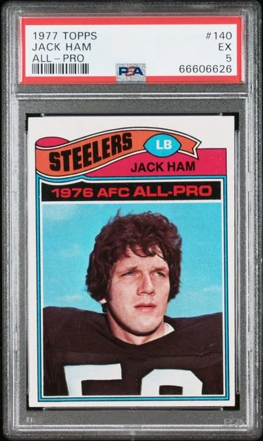 1977 Topps Jack Ham All-Pro #140 card image