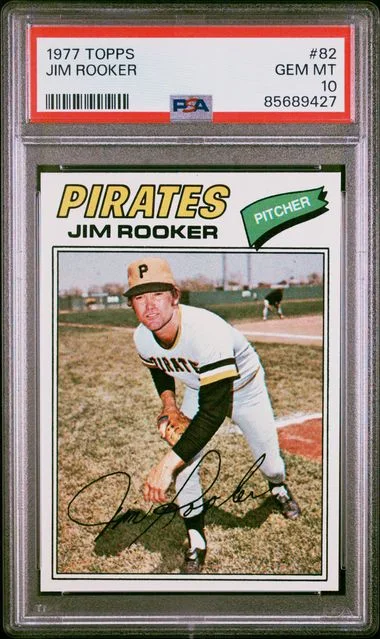 1977 Topps Jim Rooker #82 card image