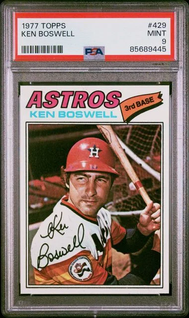 1977 Topps Ken Boswell #429 card image